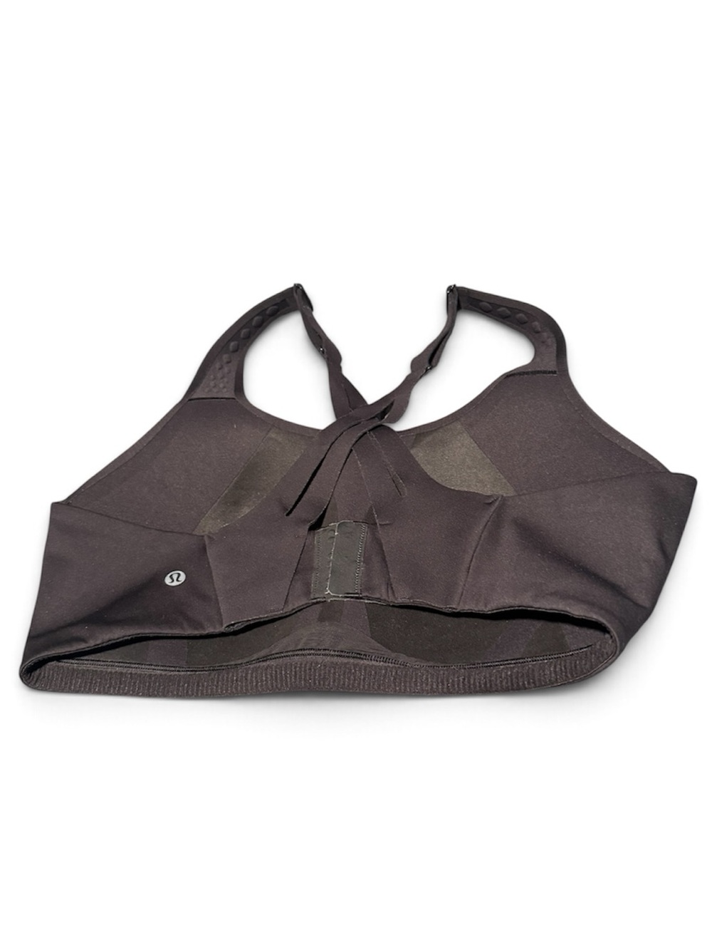 lululemon athletica Black Strappy Back Medium-Impact Sports Bra